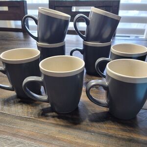 Stone Lane Ceramic Mug Set of 8
